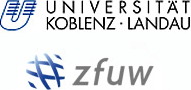ZFUW der Universität Koblenz-Landau Logo